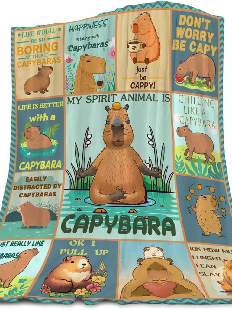 manta de memes de capibaras