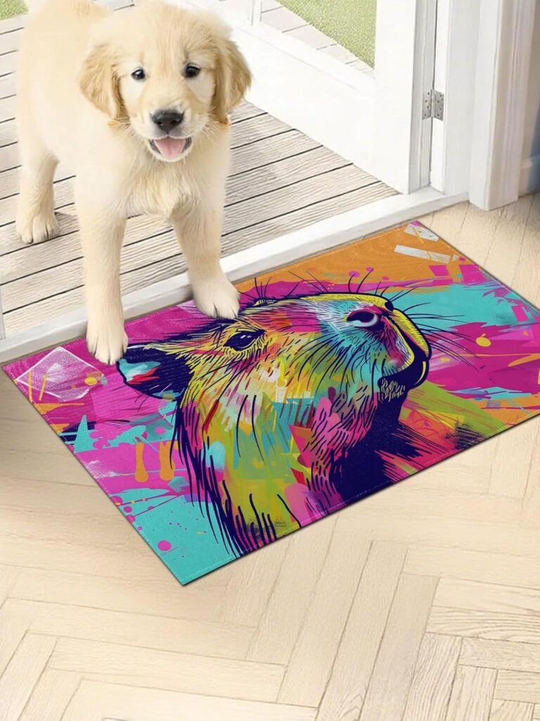Alfombra Colorida de Capibara