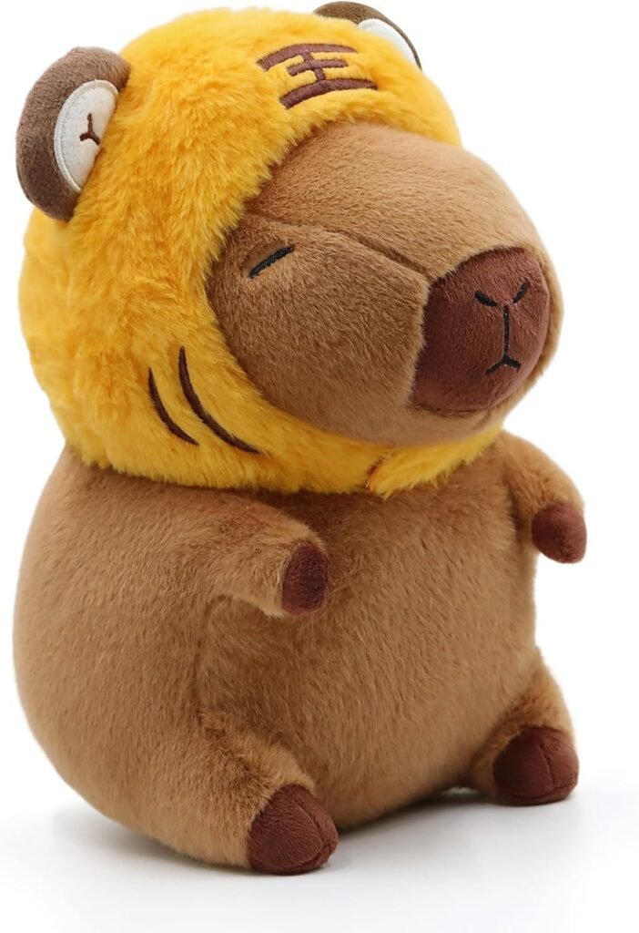 Peluche de Capibara Disfrazado de Tigre