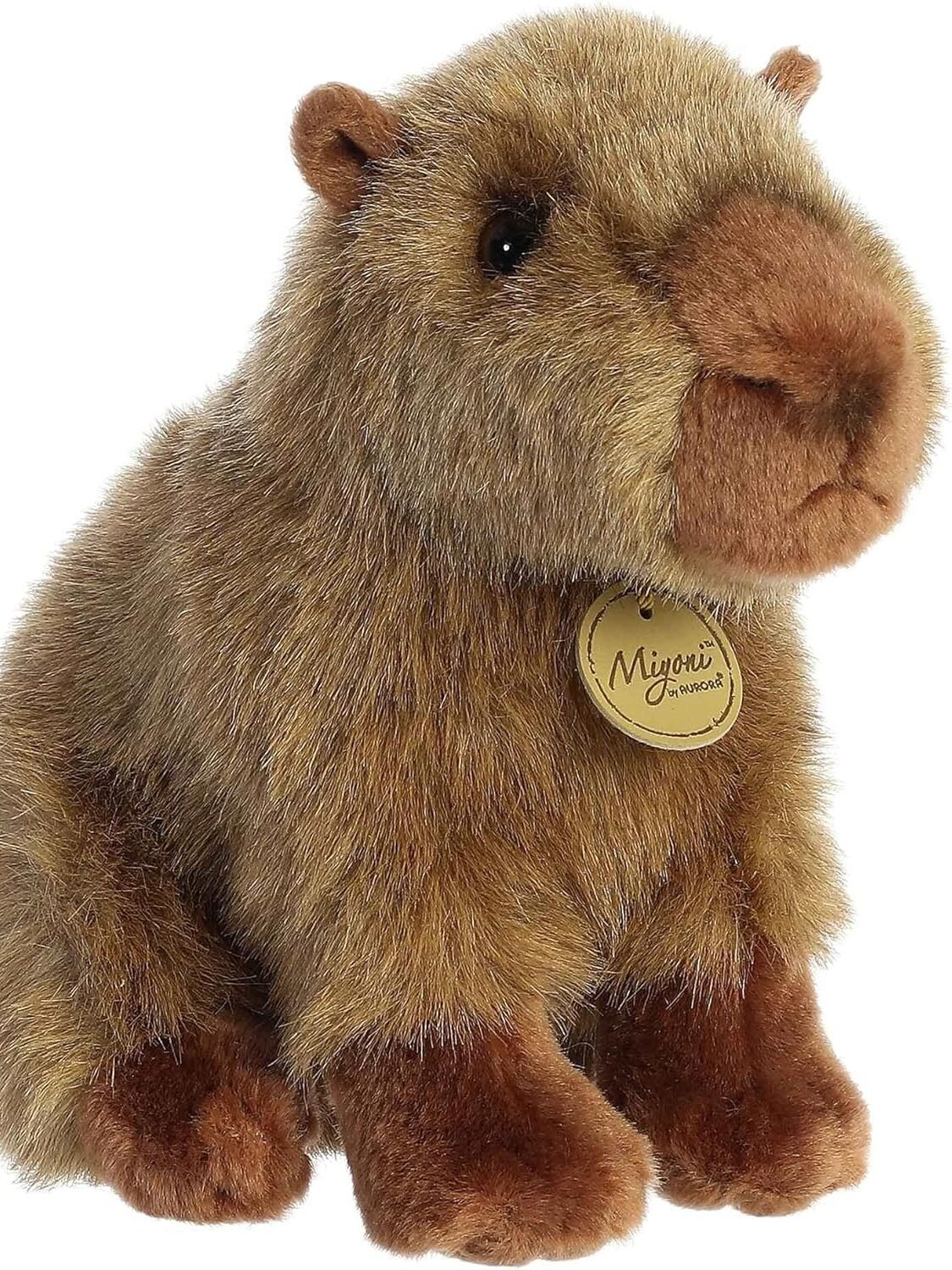 peluche de capibara realista