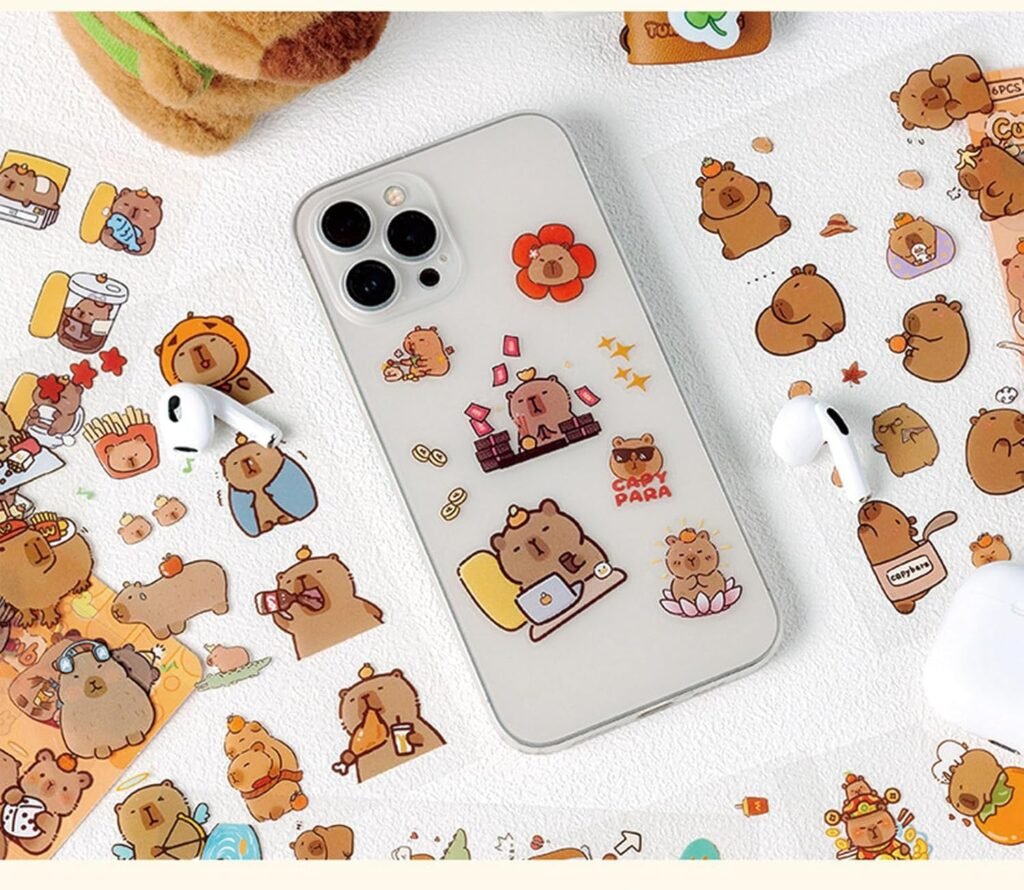 Etiquetas de Capibaras ideales para tu celular