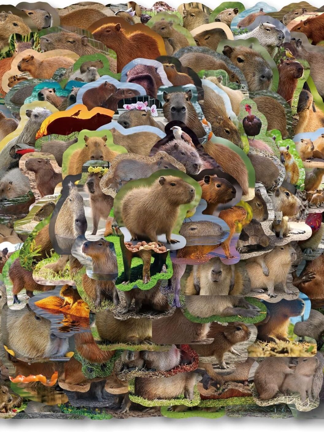 Calcomanías de Capibaras