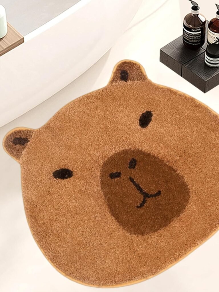 Alfombra de Capibara para el Baño