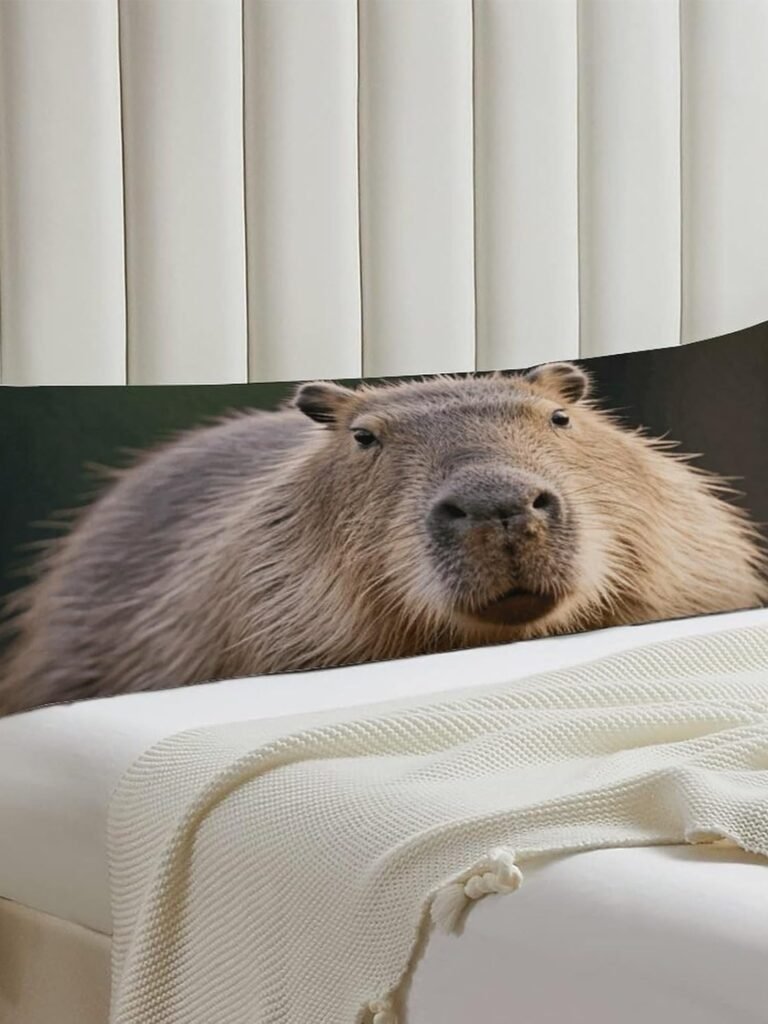 Funda de Almohada Corporal de Capibara de 137cm