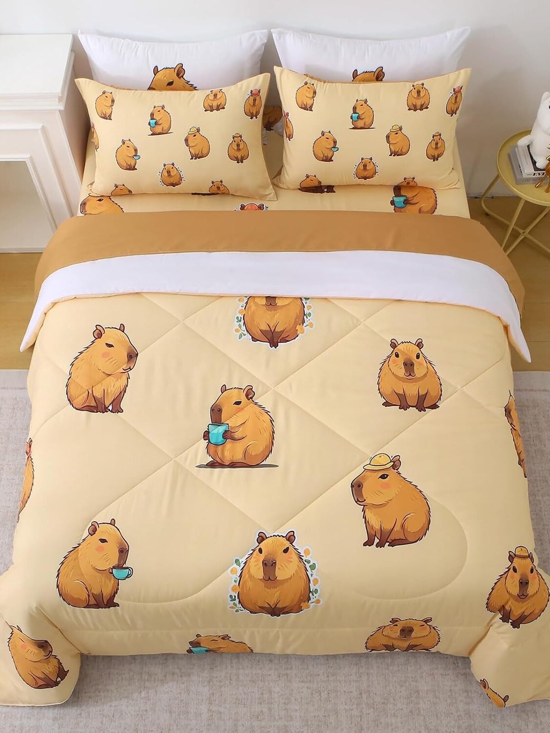 Ropa de Cama de Capibaras