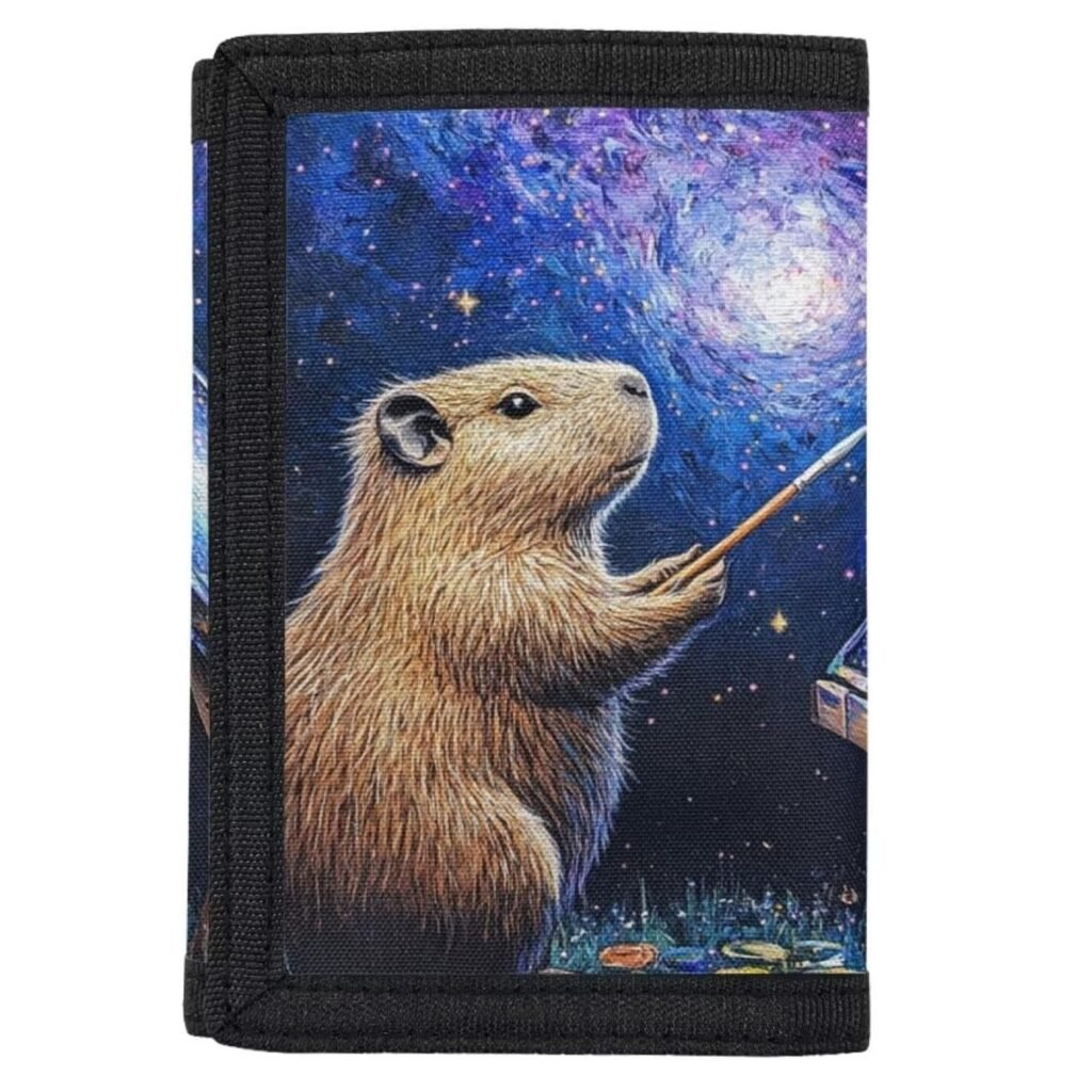 Billetera de Capibaras imagen cuadrada