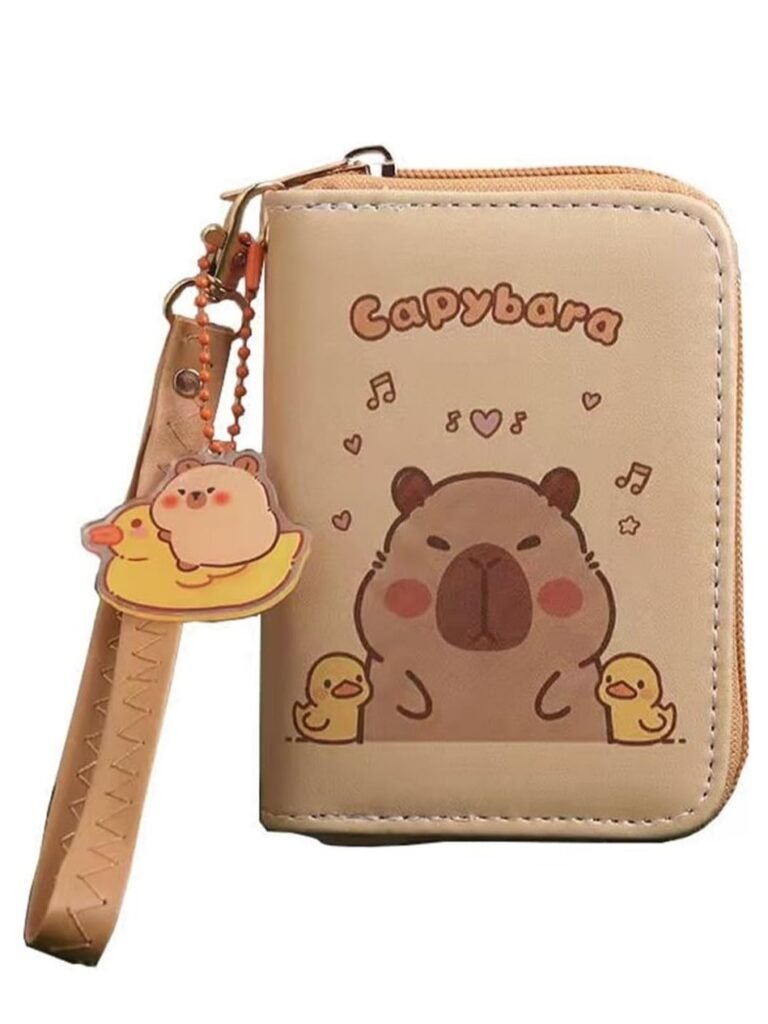 Monedero de Capibara Marrón