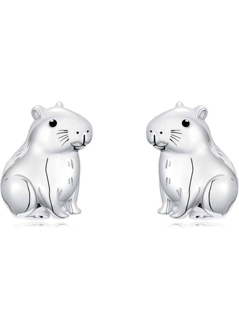 Pendientes de Capibaras Sentados