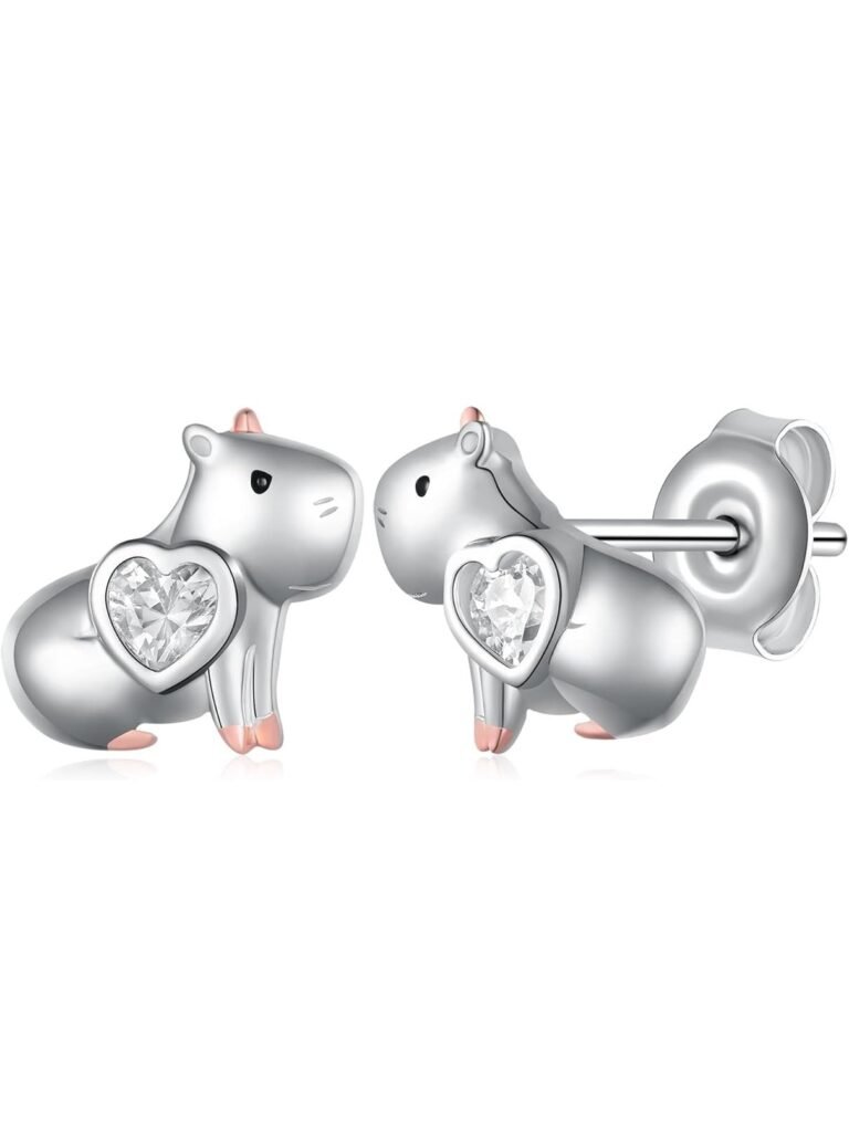 Pendientes de Carpinchos con Corazones