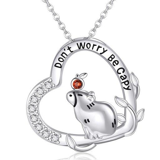 Collar Dont Worry Be Capy