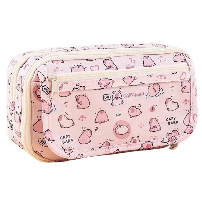 Estuche Grande Rosa de Capibara