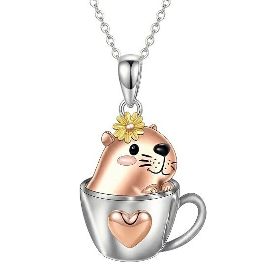 Collar de Capibara en una Taza de Te